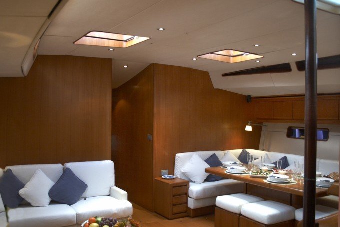 Yacht SEJAA -  Salon View forward
